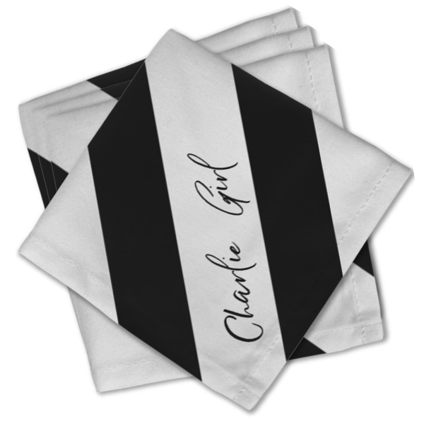 Custom Design - Cloth Napkins - Personalized Lunch (PARENT MAIN Set of 4)