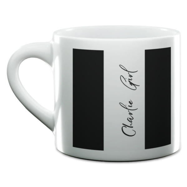 Custom Design - Double Shot Espresso Cup - Single Front
