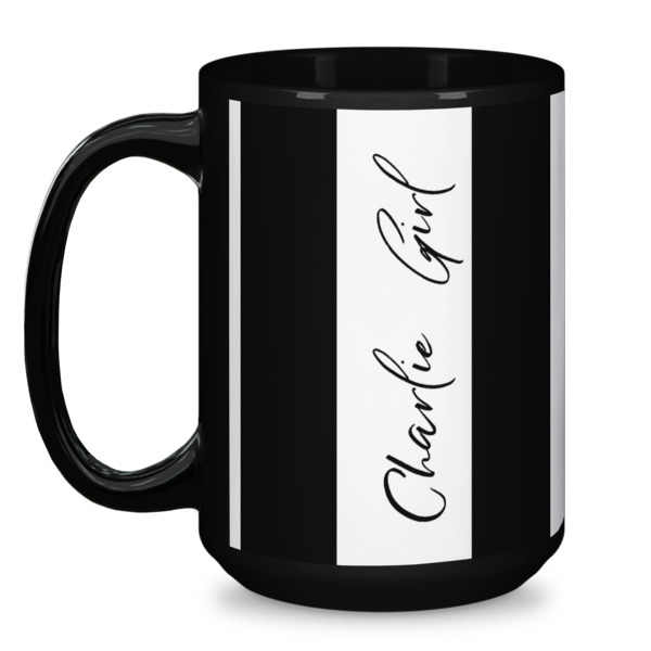Custom Design - Coffee Mug - 15 oz - Black