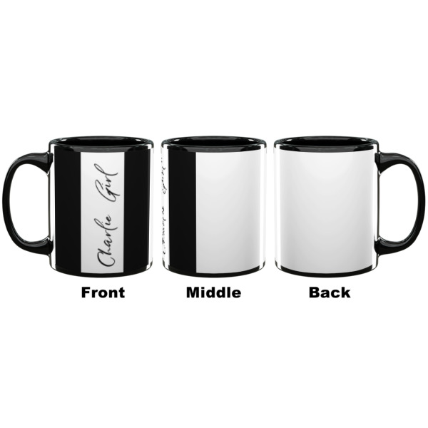 Custom Design - Coffee Mug - 11 oz - Black APPROVAL