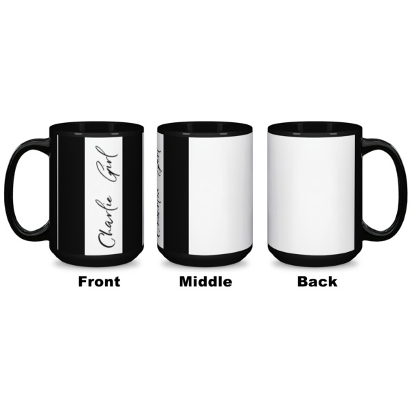 Custom Design - Coffee Mug - 15 oz - Black APPROVAL