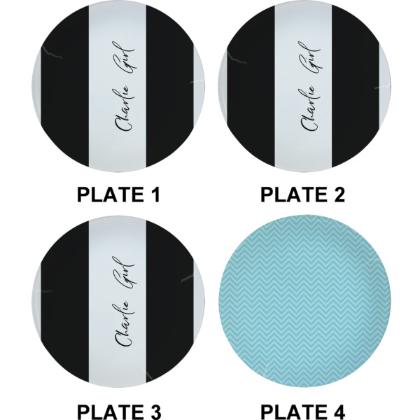 Custom Design - Set of Appetizer / Dessert Plates (Approval)