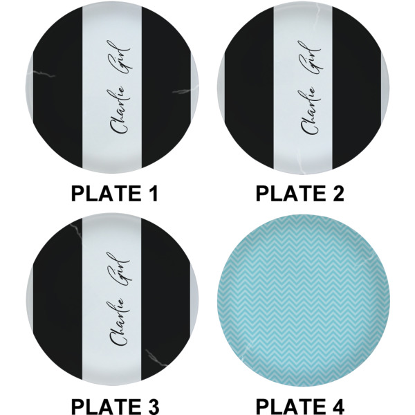 Custom Design - Set of Lunch / Dinner Plates (Approval)