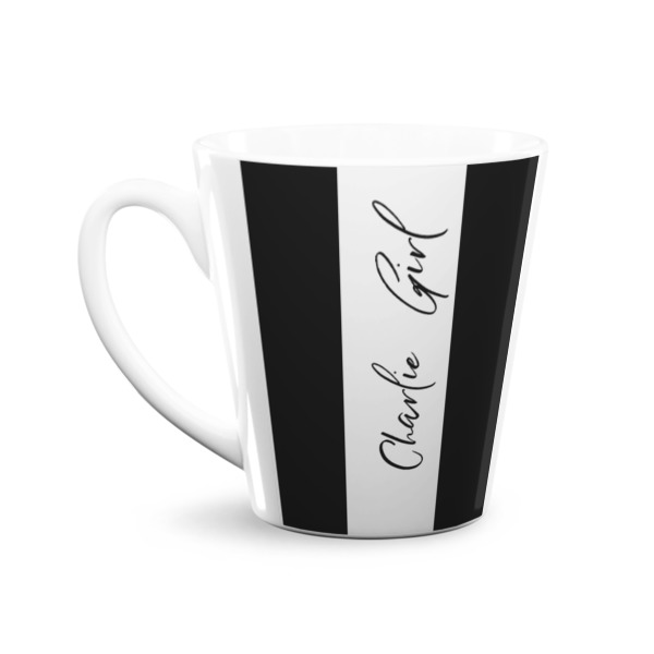 Custom Design - 12 Oz Latte Mug - Front