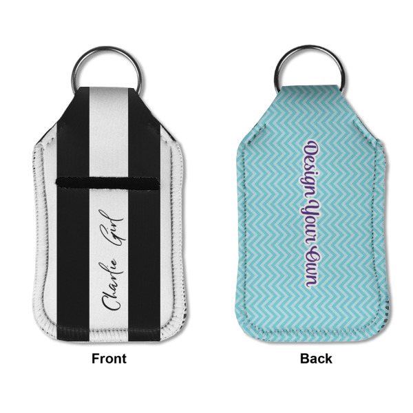 Custom Design - Sanitizer Holder Keychain - Small APPROVAL (Flat)