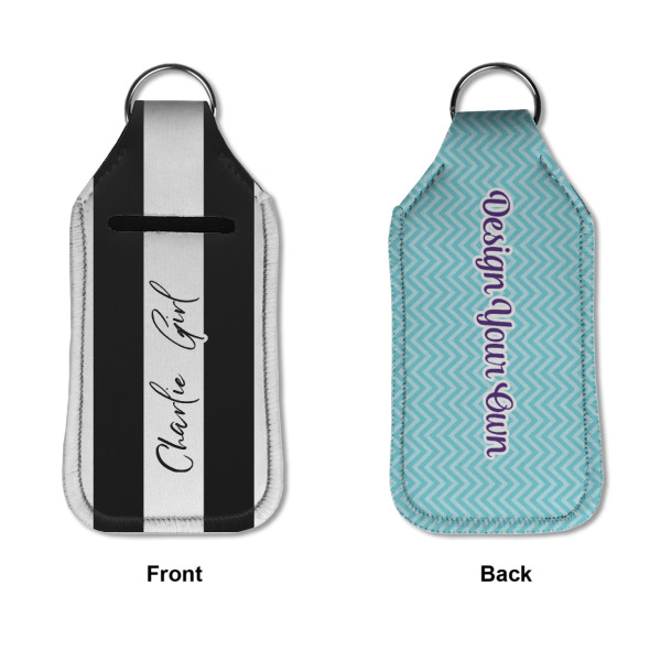 Custom Design - Sanitizer Holder Keychain - Large APPROVAL (Flat)