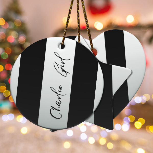 Custom Design Your Own Ceramic Ornament