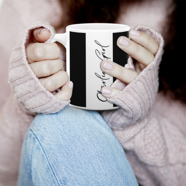 Custom Design - 11oz Coffee Mug - LIFESTYLE