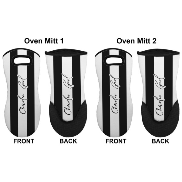 Custom Design - Neoprene Oven Mitt - Set of 2 - Approval