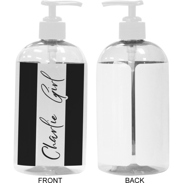 Custom Design - 16 oz Plastic Liquid Dispenser - Approval - White