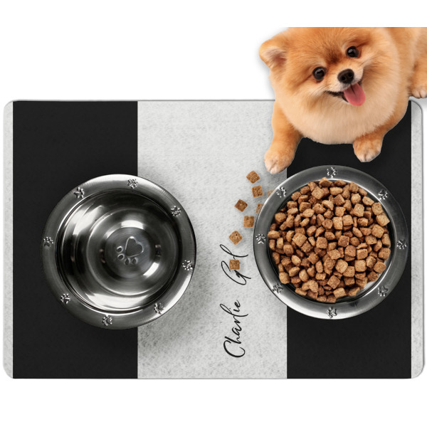 Custom Design Your Own Dog Food Mat - Small