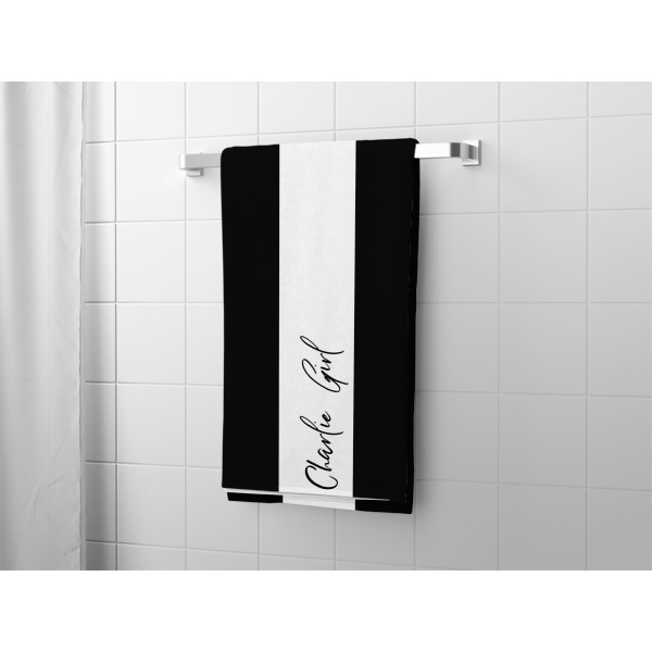 Custom Design - Bath Towel - Lifestyle