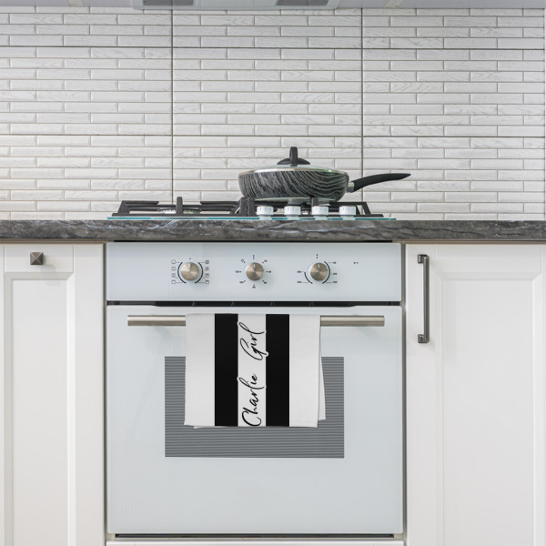 Custom Design - Kitchen Towel - Poly Cotton - Lifestyle