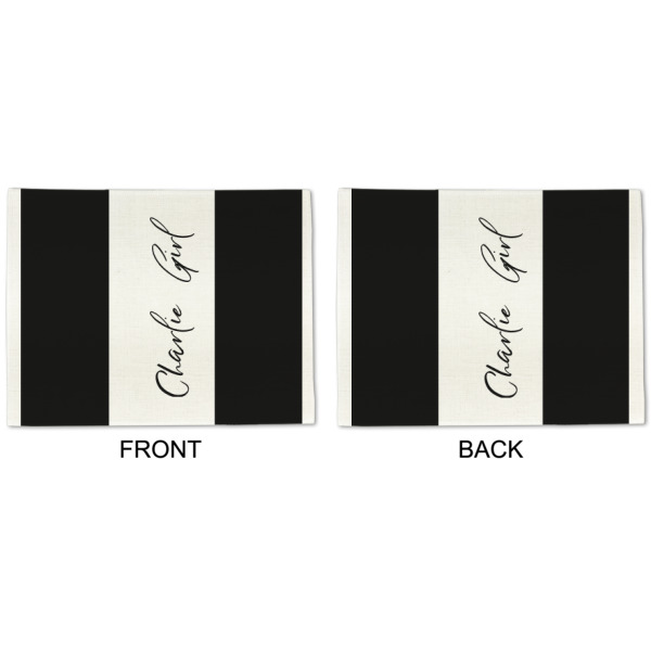 Custom Design - Linen Placemat - APPROVAL (double sided)