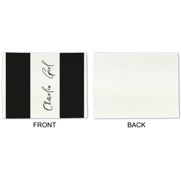 Custom Design - Linen Placemat - APPROVAL Single (single sided)