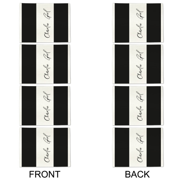 Custom Design - Linen Placemat - Double Sided - Approval - Set of 4