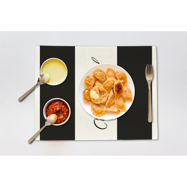 Custom Design - Linen Placemat - Single - Lifestyle