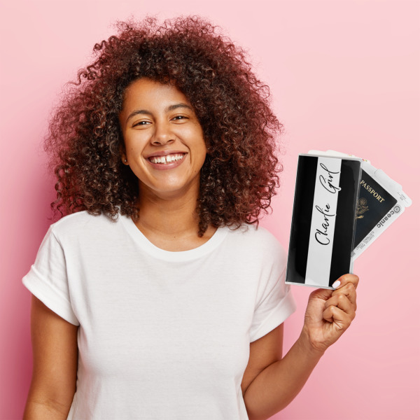 Custom Design - Vinyl Document Holder - LIFESTYLE