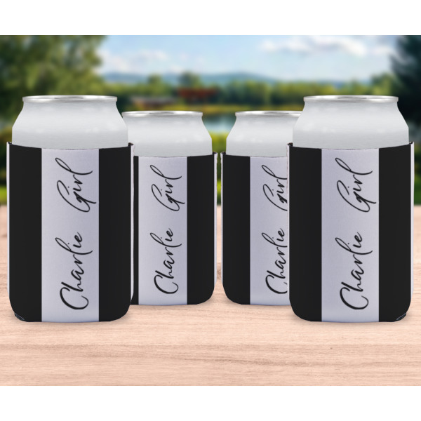 Custom Design - Can Cooler - Standard 12oz - Set of 4 - In Context