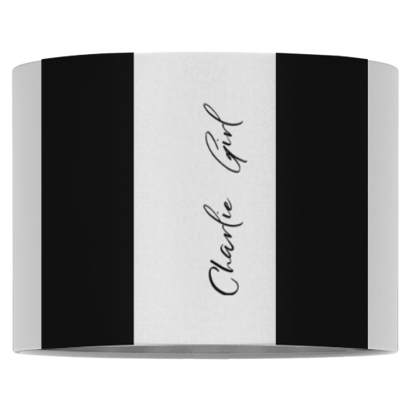 Custom Design - 16" Drum Lampshade - Front (Fabric)