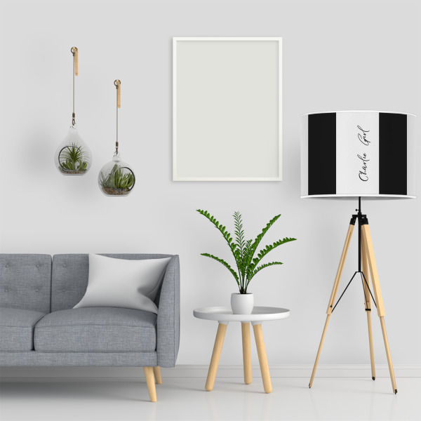 Custom Design - 16" Drum Lampshade - LIFESTYLE