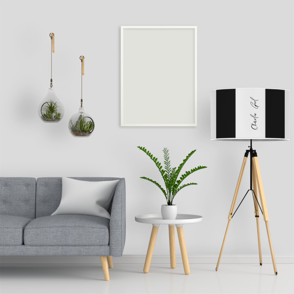 Custom Design - 12" Drum Lampshade - LIFESTYLE