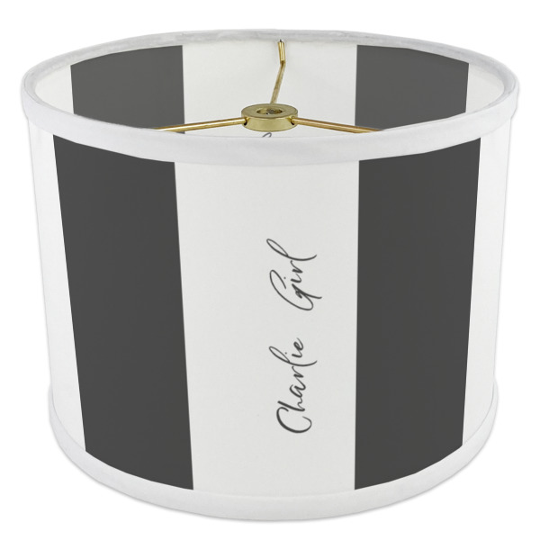 Custom Design - 8" Drum Lampshade - ANGLE Poly-Film