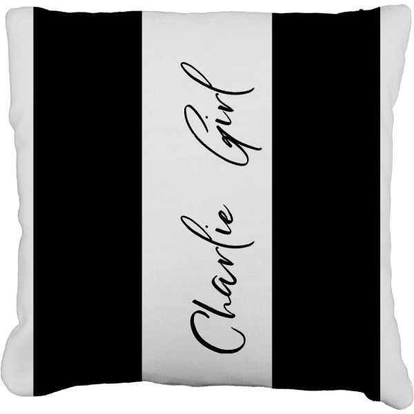 Custom Design Your Own Faux-Linen Throw Pillow 20"