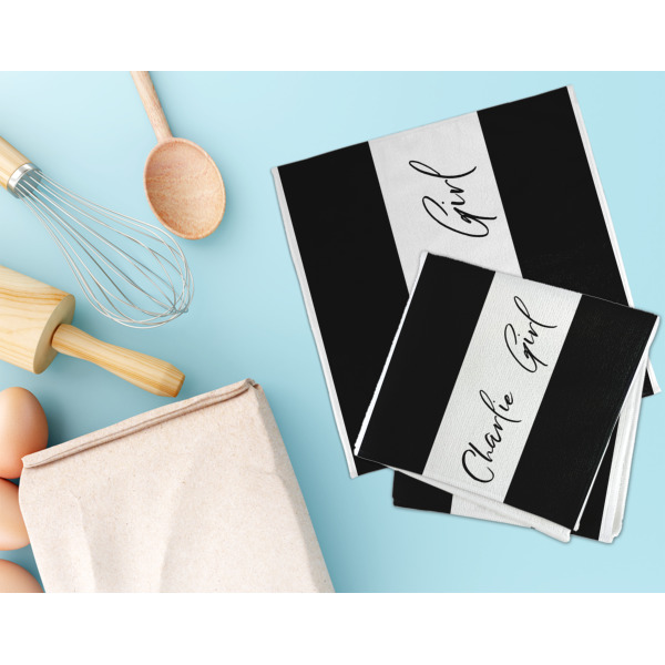 Custom Design - Microfiber Dish Rag - LIFESTYLE