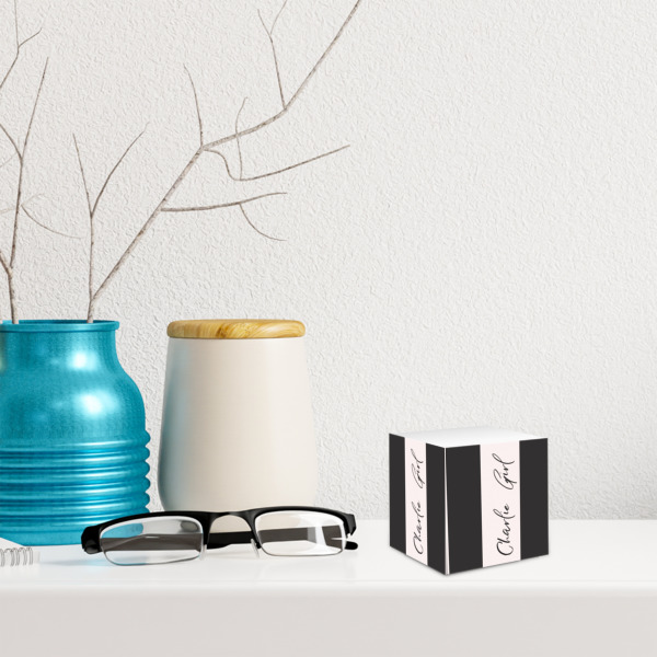 Custom Design - Sticky Note Cube - LIFESTYLE