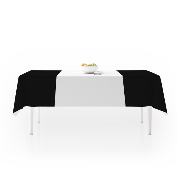 Custom Design - Tablecloths (58"x102") - LIFESTYLE (side view)