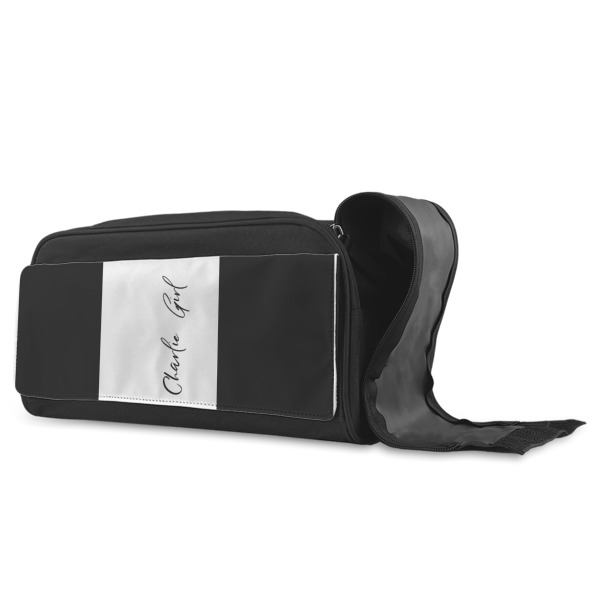 Custom Design - Shoe Bags - Angle (Open)