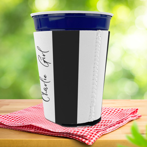 Custom Design - Party Cup Sleeves - with bottom - Lifestyle