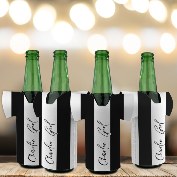 Custom Design - Jersey Bottle Cooler - Set of 4 - LIFESTYLE
