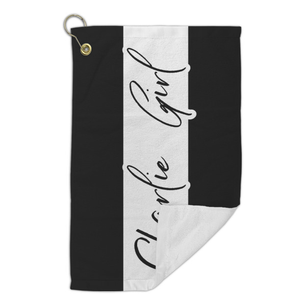 Custom Design - Microfiber Golf Towels Small - Front Folded
