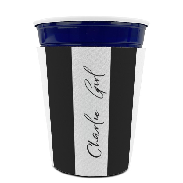 Custom Design - Party Cup Sleeves - without bottom - Front (On Cup)