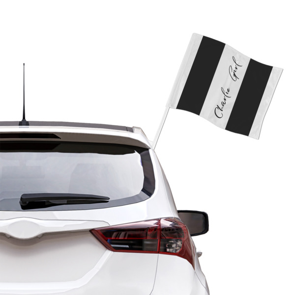 Custom Design - Car Flag - Large - LIFESTYLE