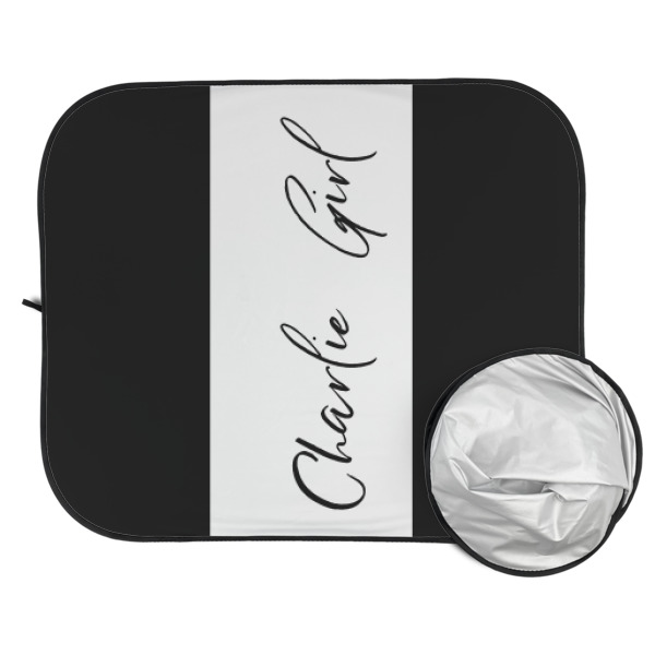 Custom Design - Car Sun Shades - FOLDED & UNFOLDED