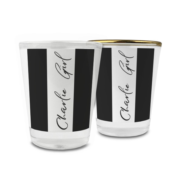 Custom Design Your Own Glass Shot Glass - 1.5 oz