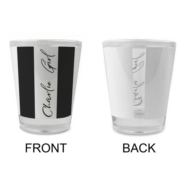 Custom Design - Glass Shot Glass - Standard - Front & Back