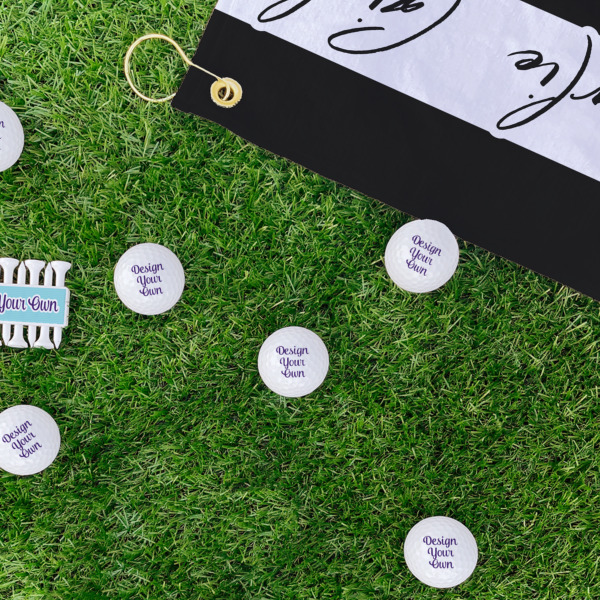 Custom Design - Golf Balls - Generic - Set of 12 - LIFESTYLE