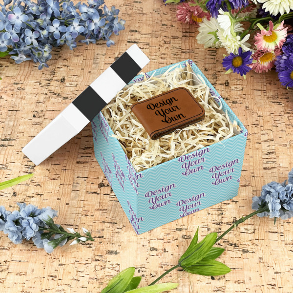 Custom Design - Gift Boxes with Lid - Canvas Wrapped - Small - In Context