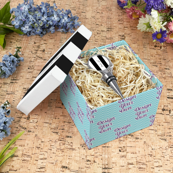 Custom Design - Gift Boxes with Lid - Canvas Wrapped - Medium - In Context