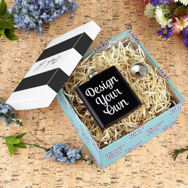 Custom Design - Gift Boxes with Lid - Canvas Wrapped - Large - In Context