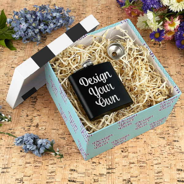 Custom Design - Gift Boxes with Lid - Canvas Wrapped - X-Large - In Context