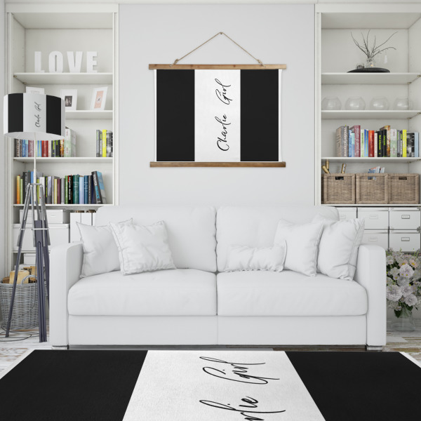 Custom Design - Wall Hanging Tapestry - Landscape - In Context