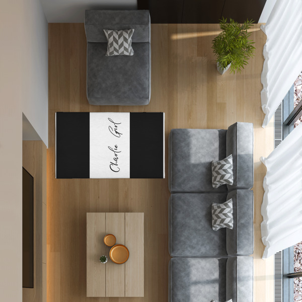 Custom Design - 3'x5' Indoor Area Rugs - IN CONTEXT