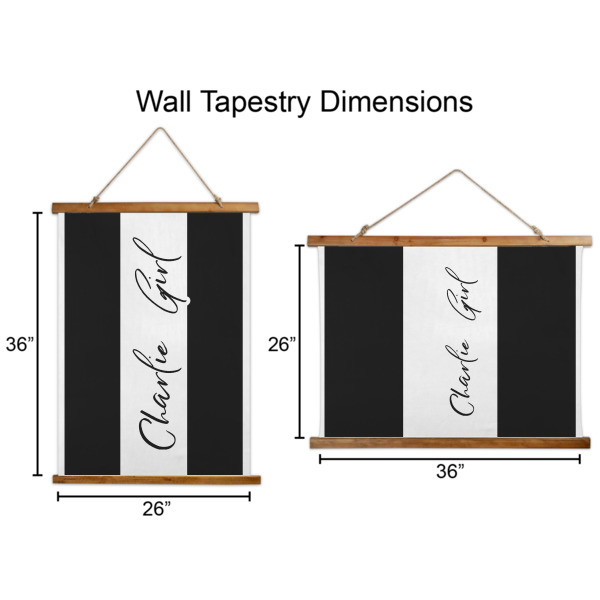 Custom Design - Wall Hanging Tapestries - Parent/Sizing