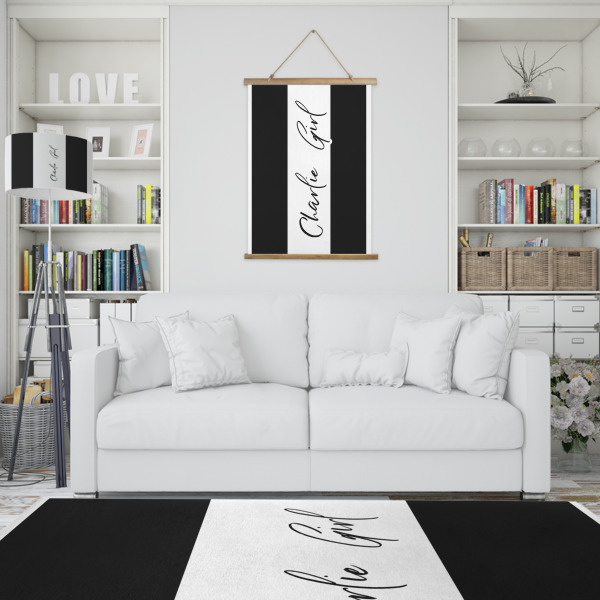 Custom Design - Wall Hanging Tapestry - Portrait - In Context