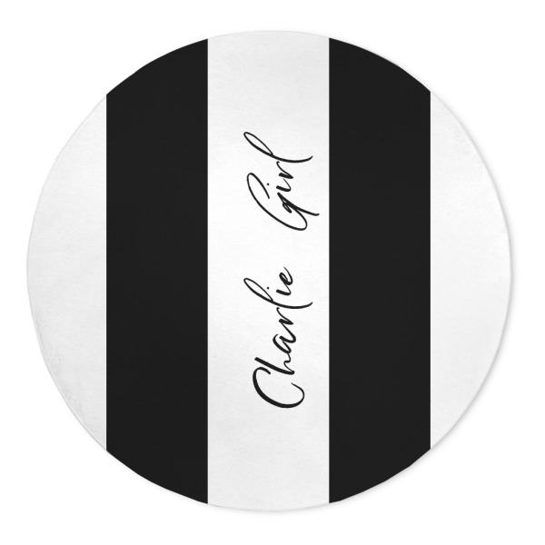 Custom Design Your Own Round Indoor Area Rug - 5' - 60"